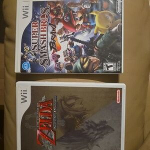 Wii Nintendo Legend of Zelda & Super Smash Bros. Brawl